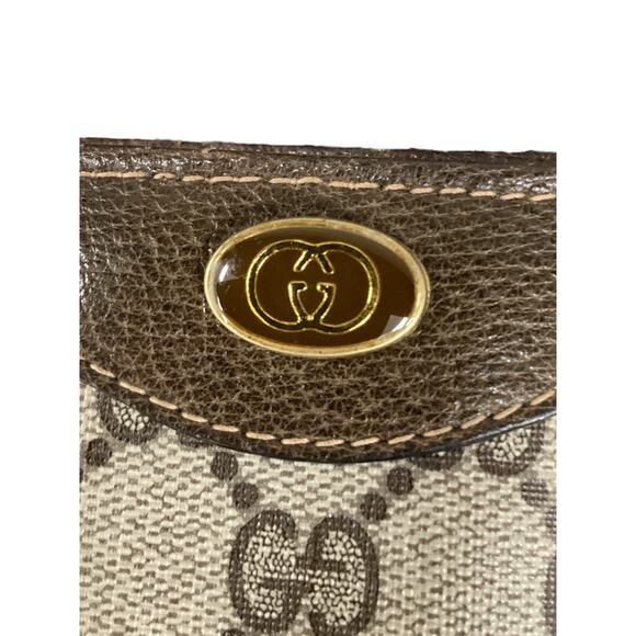 Vintage Gucci Cosmetic Pouch Women’s One Size GG Monogram Brown - Picture 7 of 7